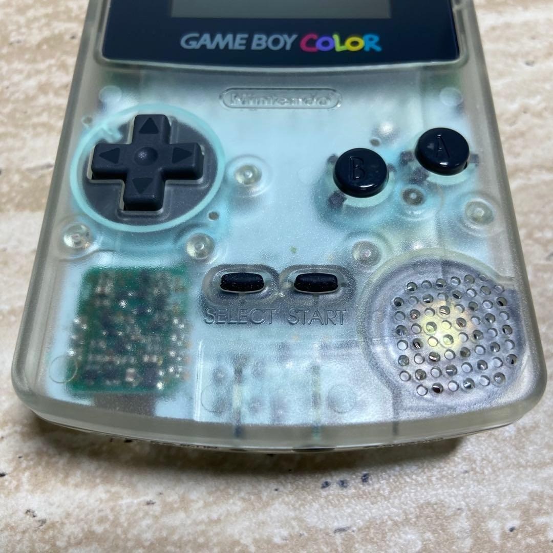 Nintendo Game Boy Color Clear CGB-001 Boxed Complete Tested Near Mint Japan 6910