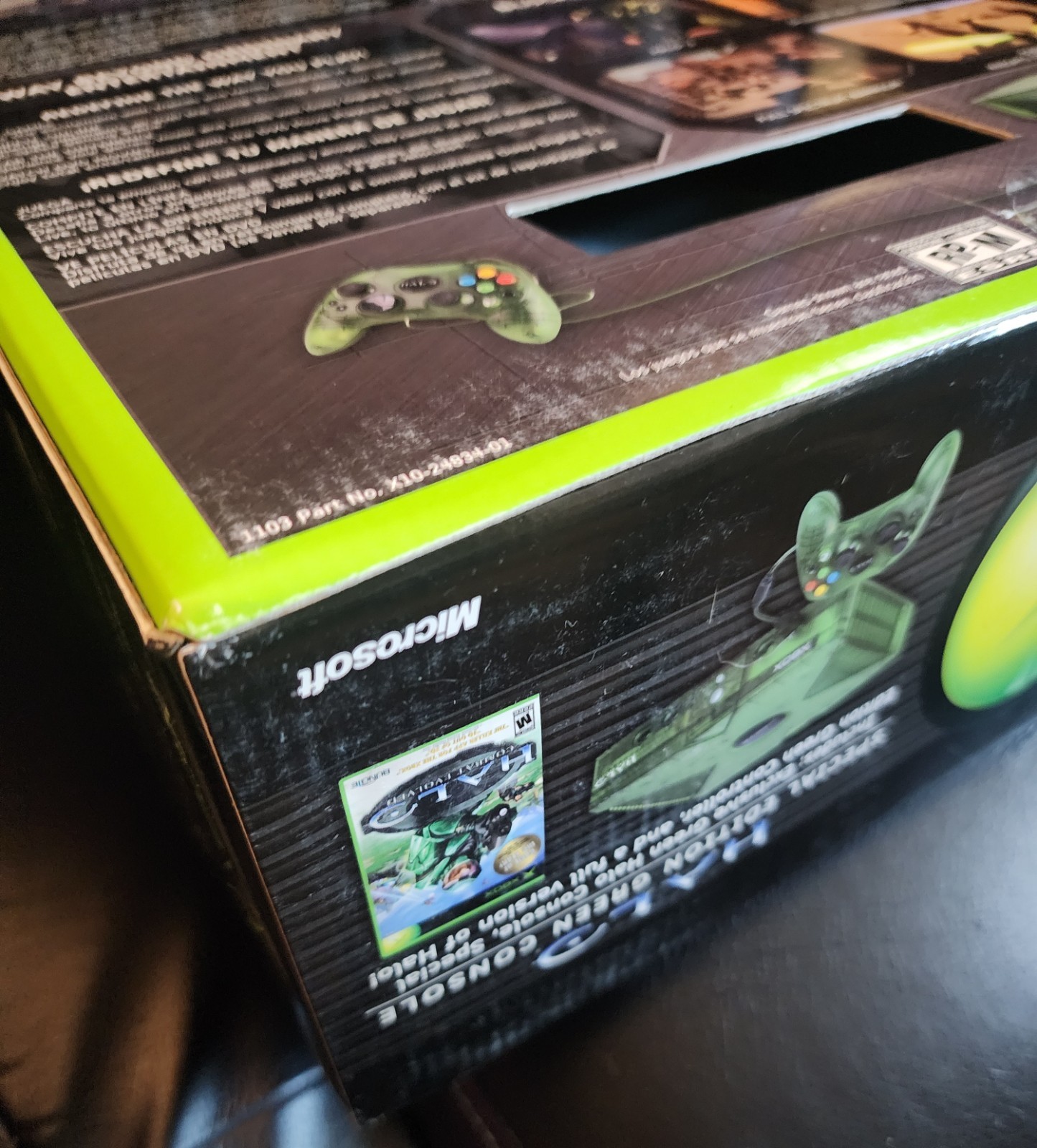 ORIGINAL XBOX Halo Special Edition Translucent Green NEW, SEALED 2004 NIB