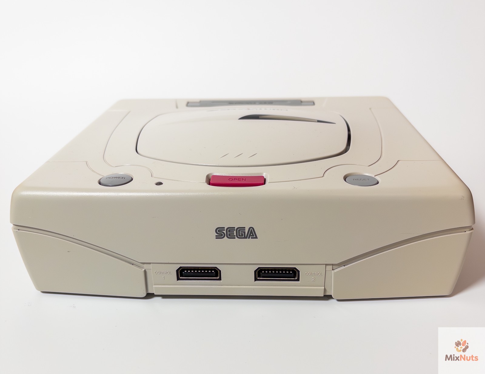 SEGA Saturn White Console HST-3220 Tested NTSC-J w/ Controller Good From Japan