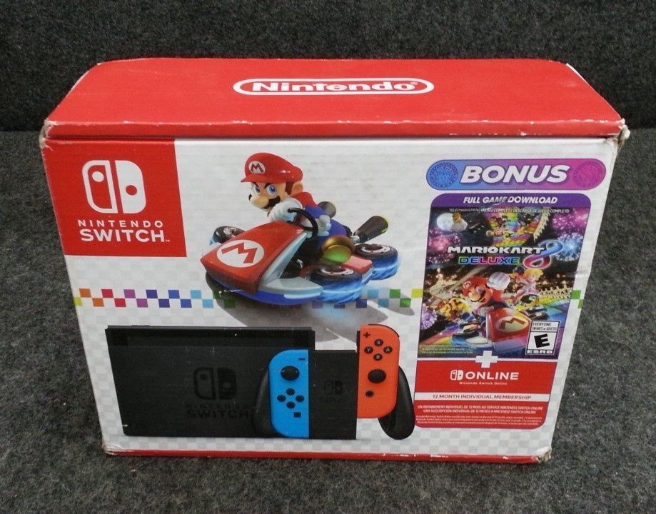 Nintendo 121634 Switch Game Console 32GB Missing Game Download