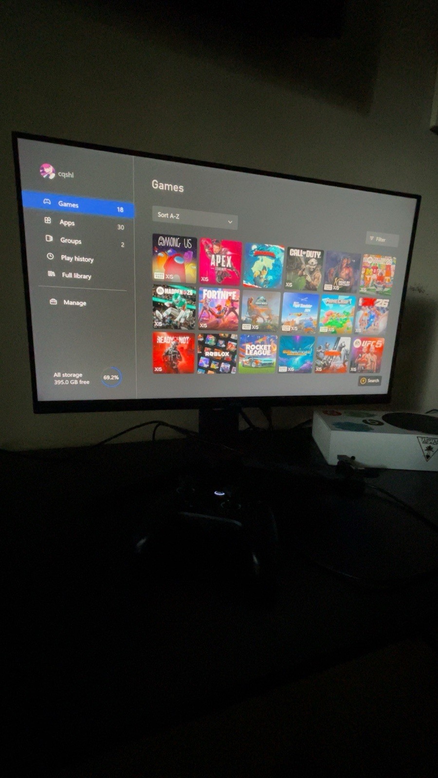 XboxSeries S 1TB nothing Wrong With It Comes With GameSir Controller/chords