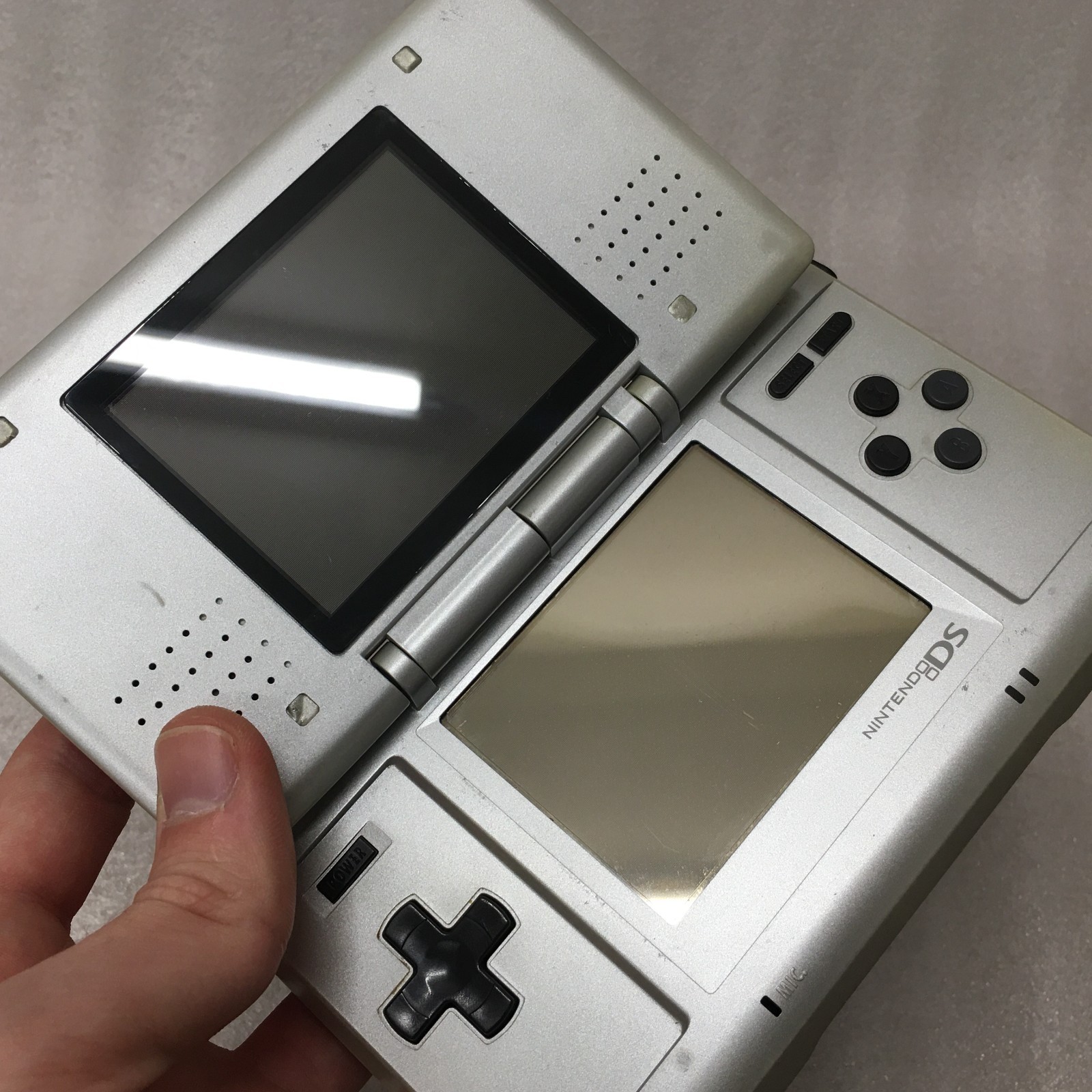 Nintendo DS Silver + LOOPY CAPTURE CARD
