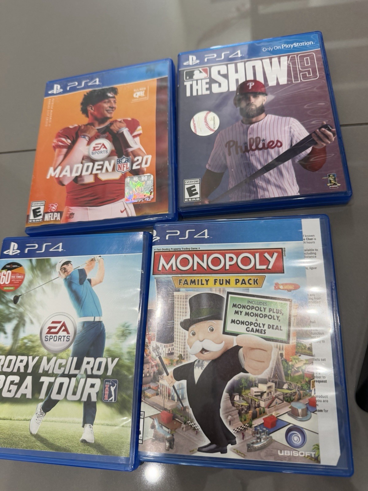 Sony PlayStation 4 PS4 Slim 1TB Console With 4 Games