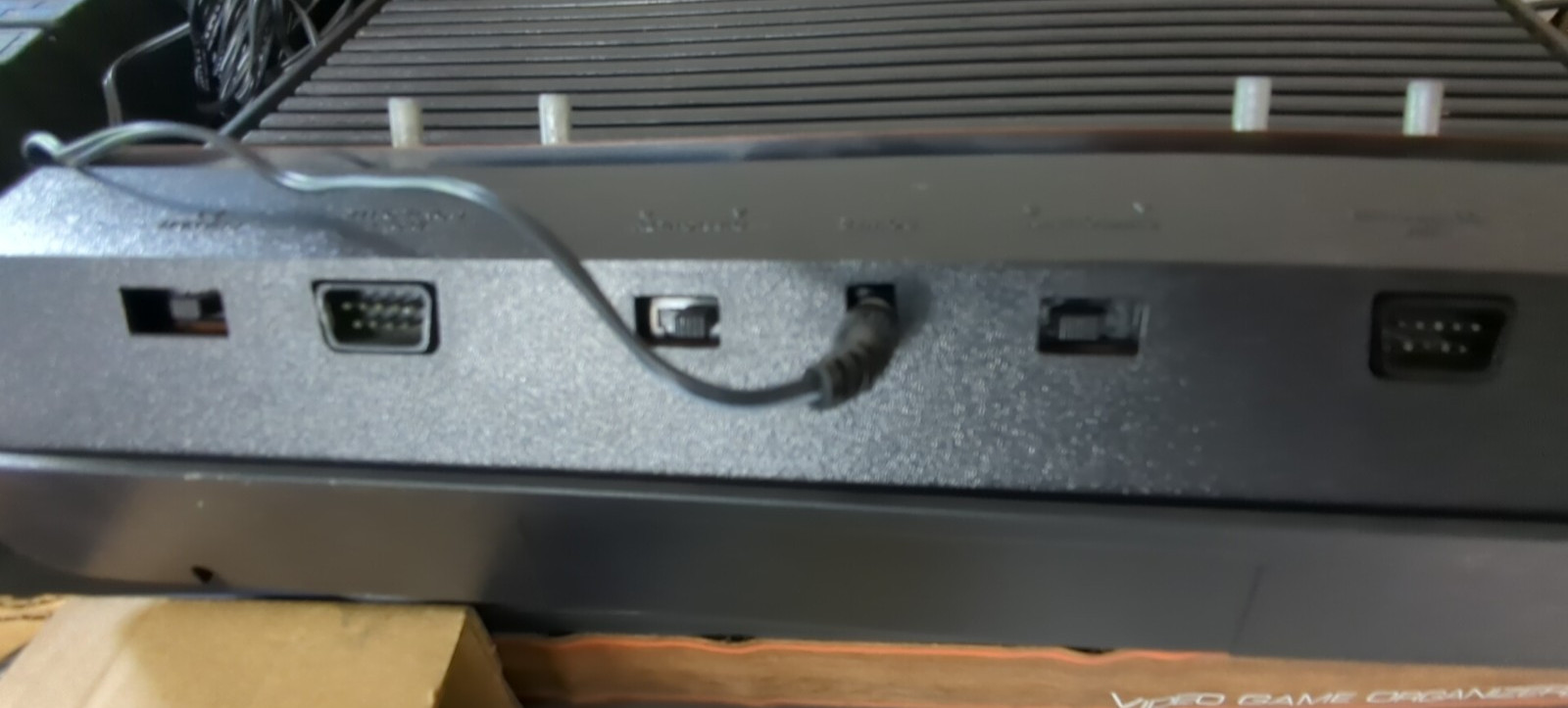 Vintage Atari 2600 Video Computer System Console Game Center lot in Cabinet Case