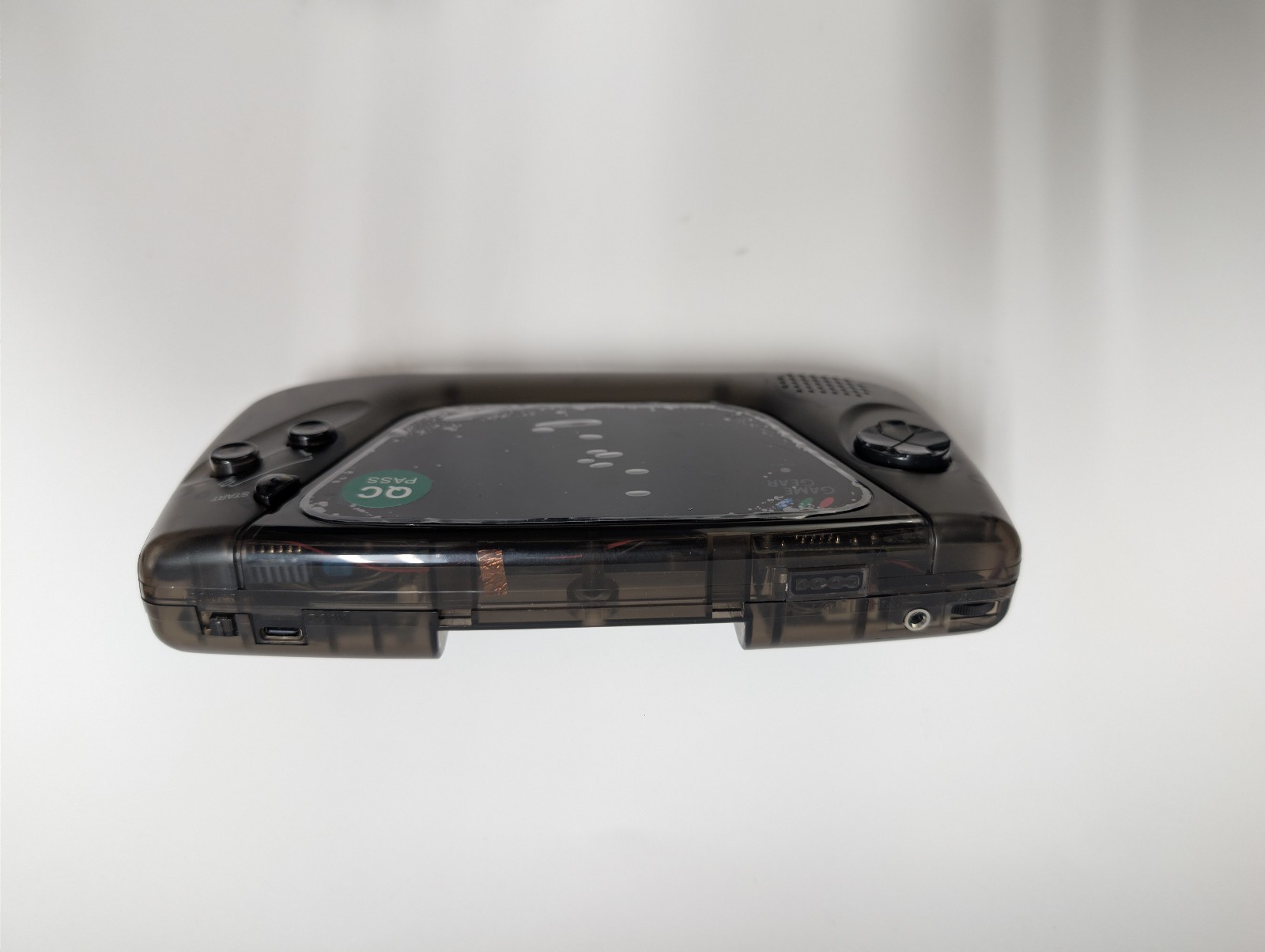 🔥 SEGA Game Gear VA0 🎮 3.5″ 640×480 HD LCD 🔋 Rechargeable ✨ Smoke-Clear 🔥