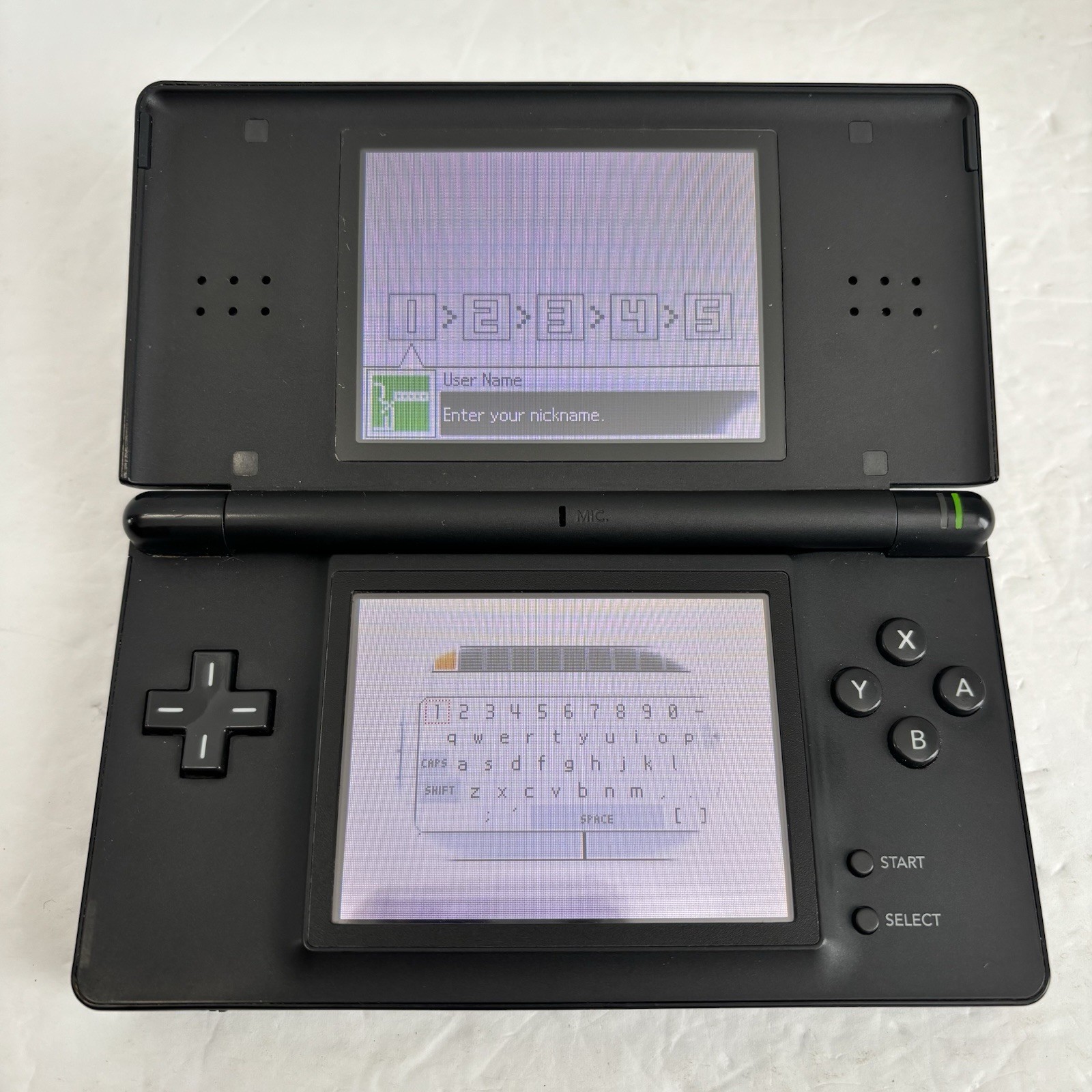 Nintendo DS Lite USG-001 Black Console – For Parts or Repair (Please Read)