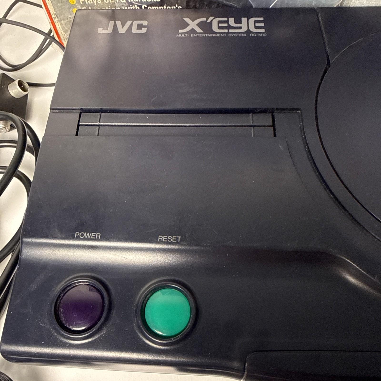 JVC X’Eye Console Bundle w/ Box Controller Games Tested Read Description