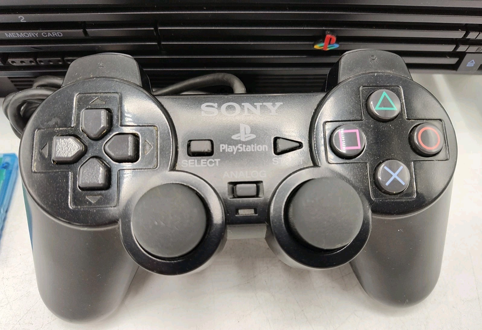 Sony PlayStation 2 Black PS2 Console Bundle + 8 Games + 1 Controller + HDMI!