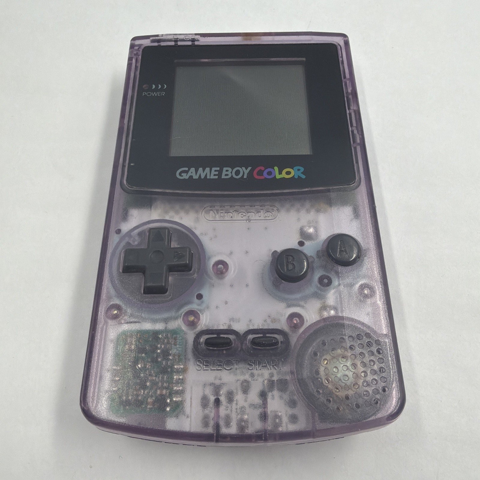 Nintendo Gameboy Color CGB001 Atomic Purple Handheld Console (console Only)