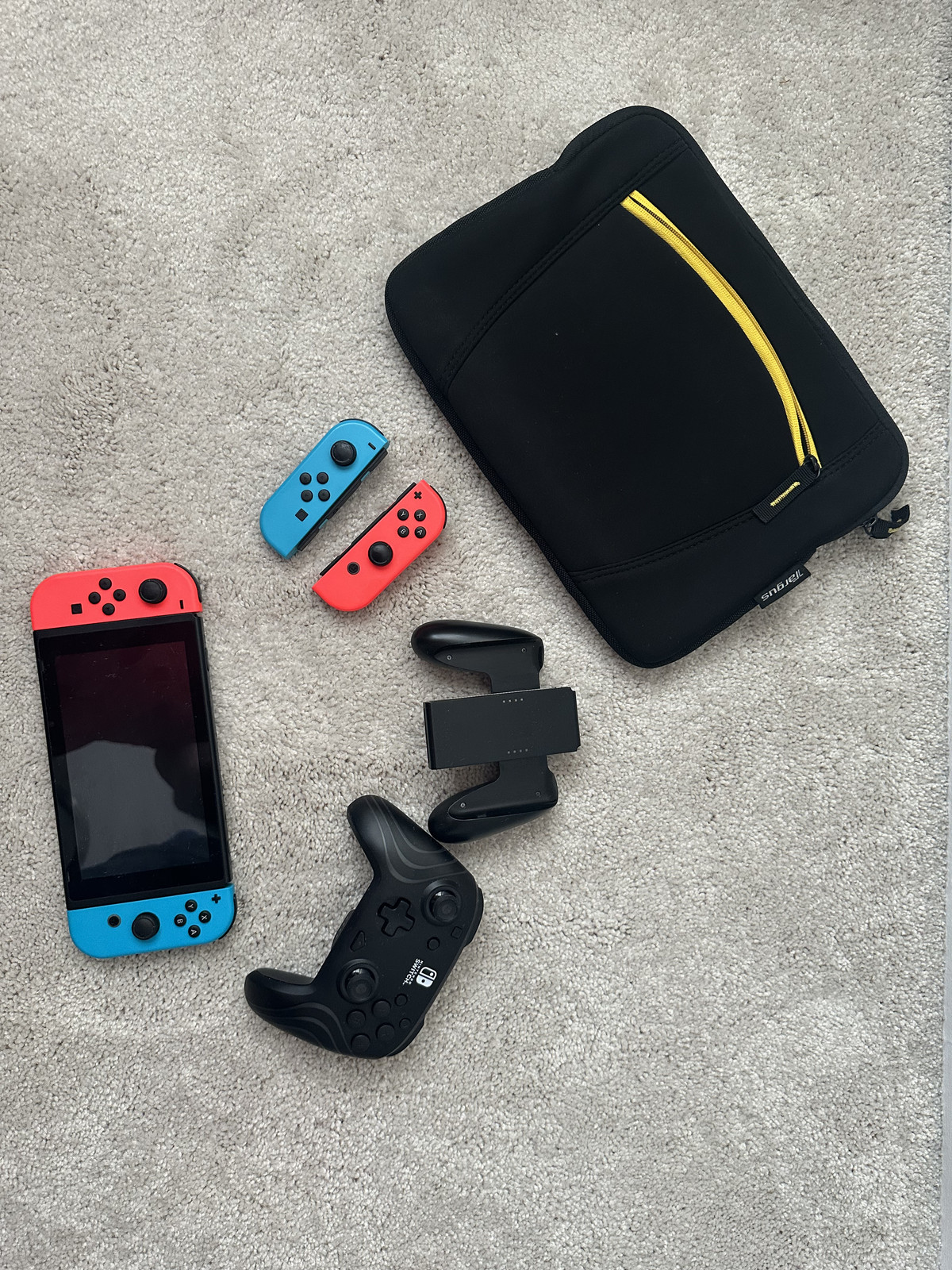 Nintendo Switch Bundle with multiple controller and games