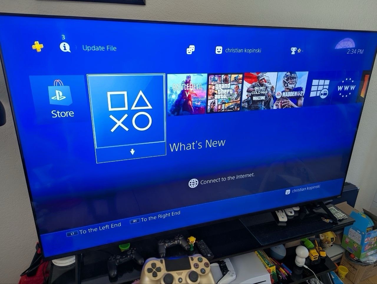 Sony PlayStation 4 Slim PS4 Console 500GB Black Wi-Fi 1080p Region Free