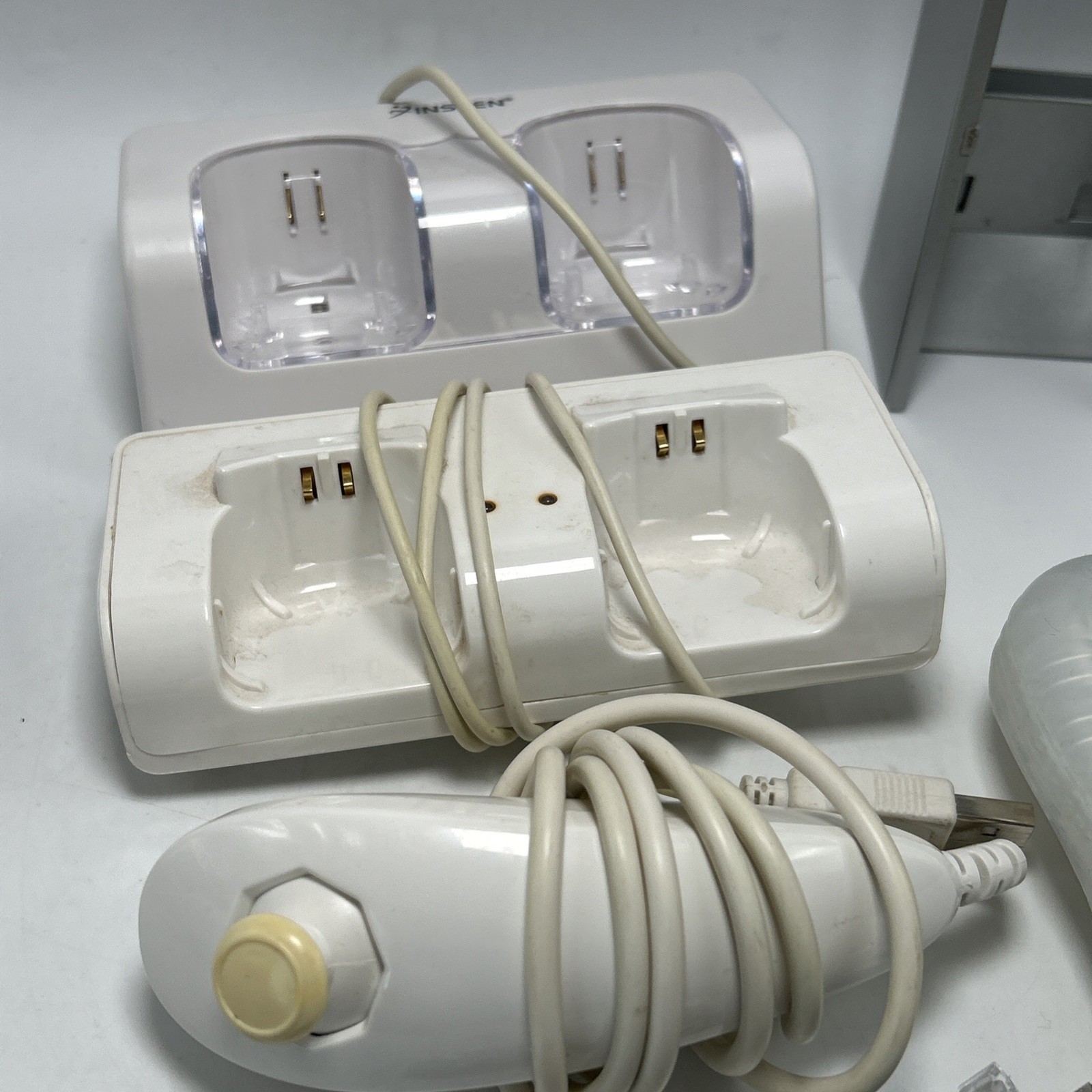 Nintendo Wii Console with Controllers Chargers And Battery Packs