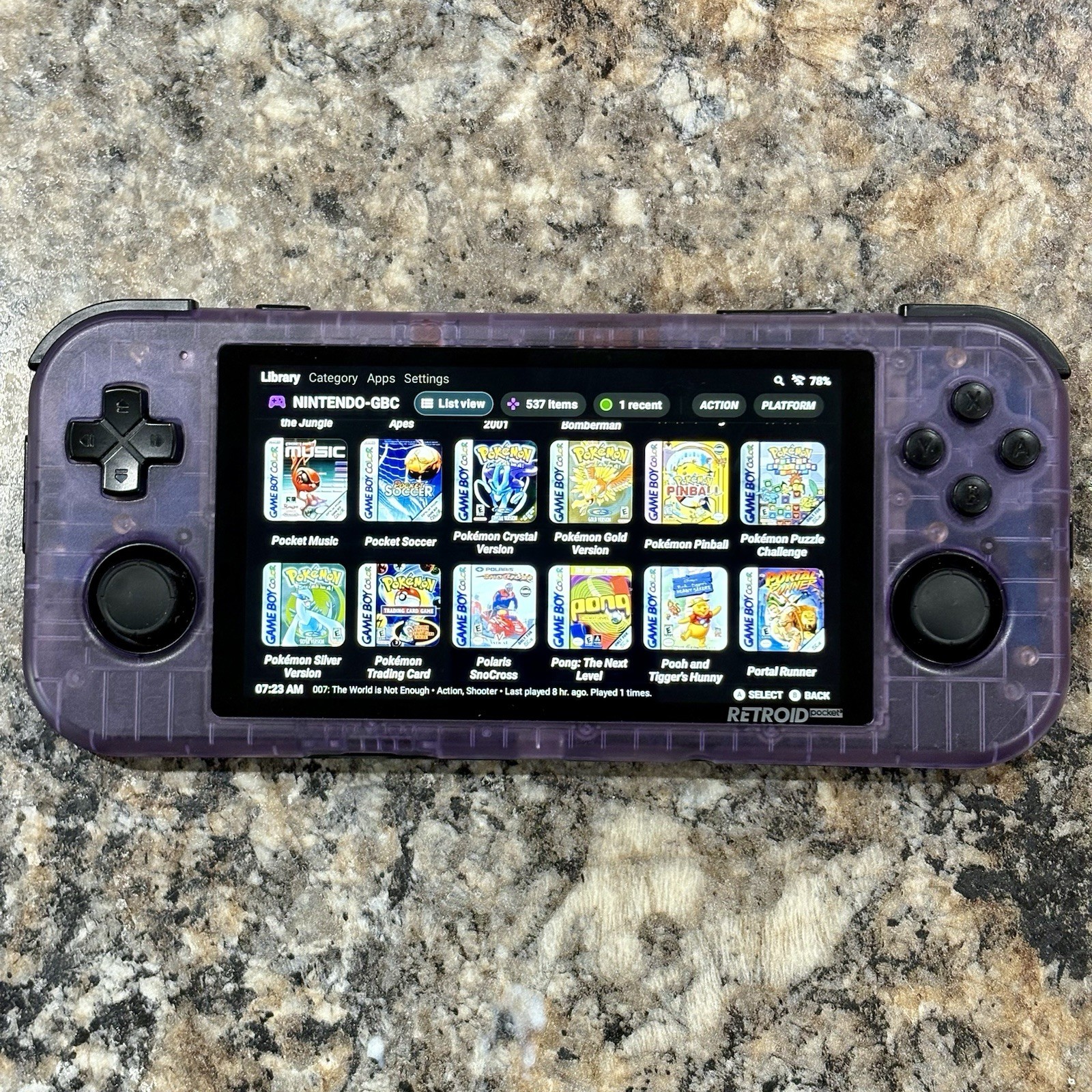 Retroid Pocket 3+ Plus, Gaming Handheld, 128GB + 64GB Card, Custom Ready To Play