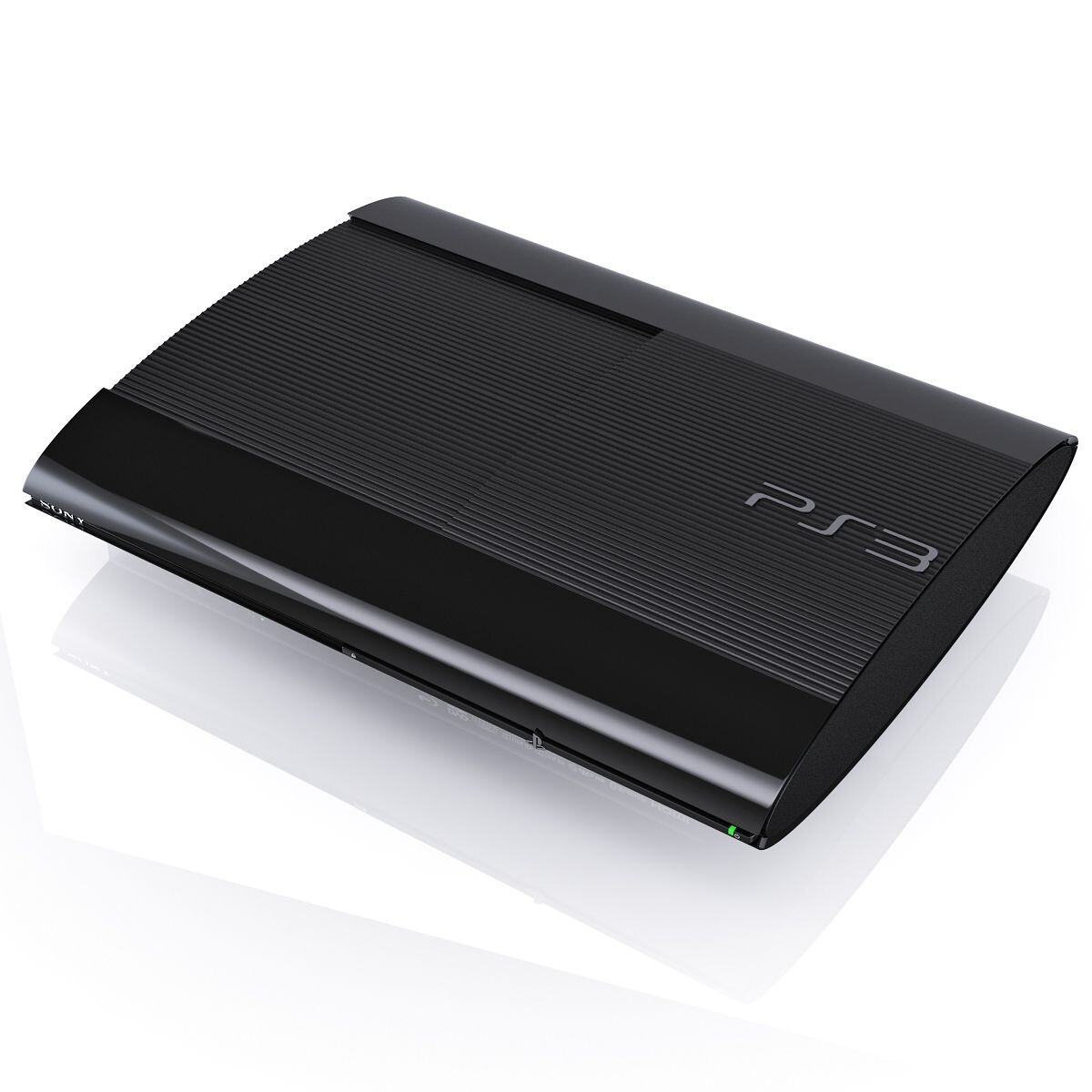 Sony PS3 PlayStation 3 PS3 Console – Black Super Slim 1 Year Warranty