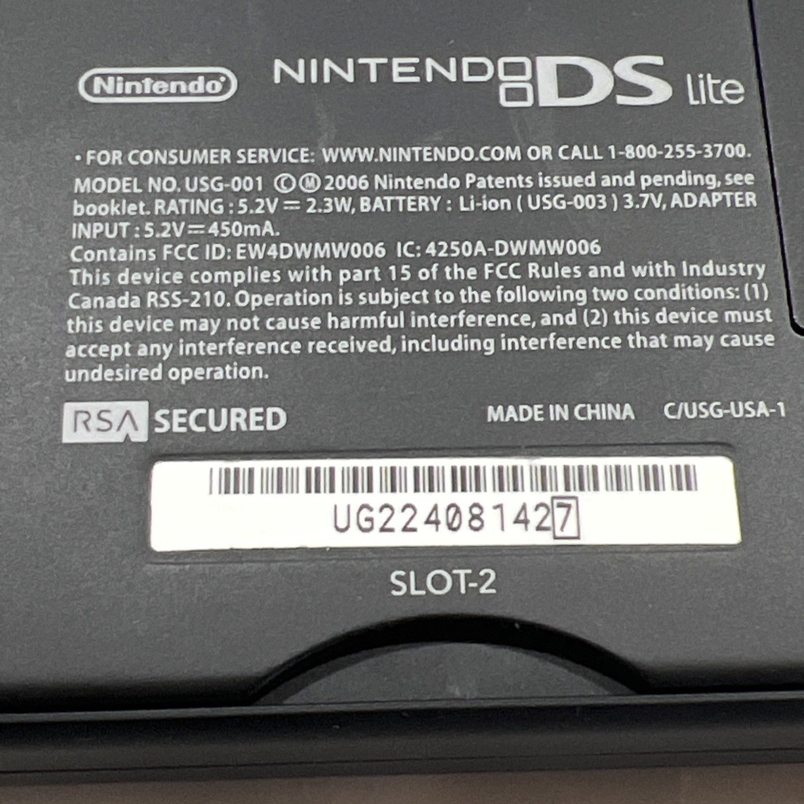 Nintendo DS Lite Cobalt Blue Console Bundle 9 Games New Battery Charger Cases