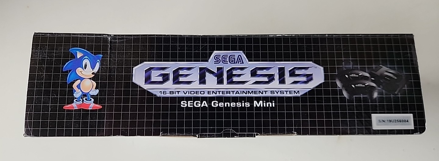 SEGA Genesis Mini Home Game Console Complete in Box Authentic 40+ Games 2 Cntrls