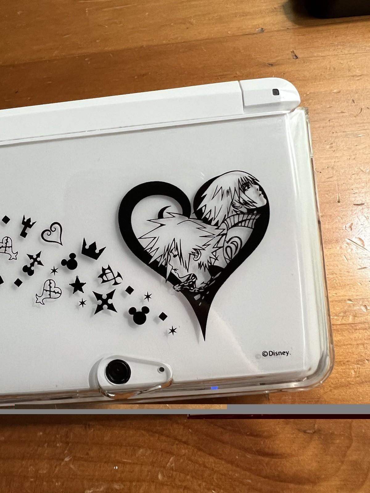 Nintendo 3DS – Ice White Handheld System – Read Description! – Kingdom Hearts