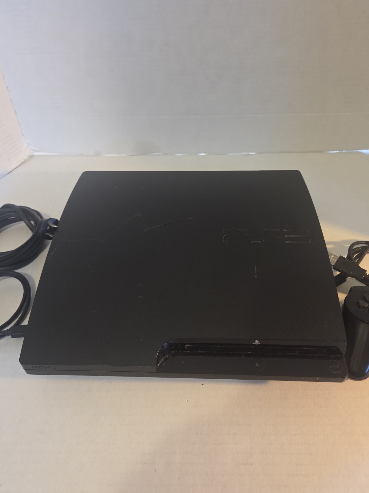 Sony PlayStation 3 Slim Launch Edition 320GB Console – Charcoal Black…