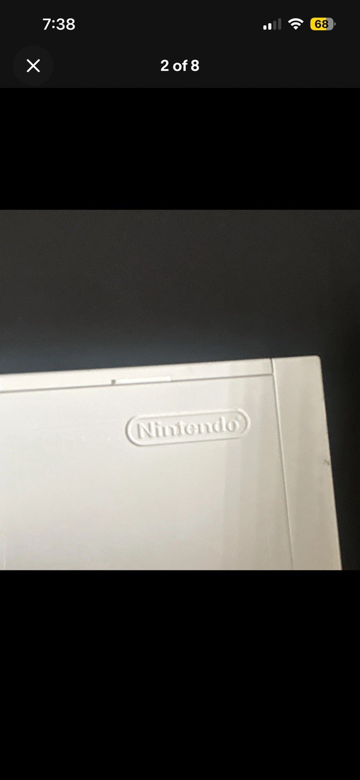 Nintendo Wii Console White Power Supply Sensor Bar AV Cable Composite RCA
