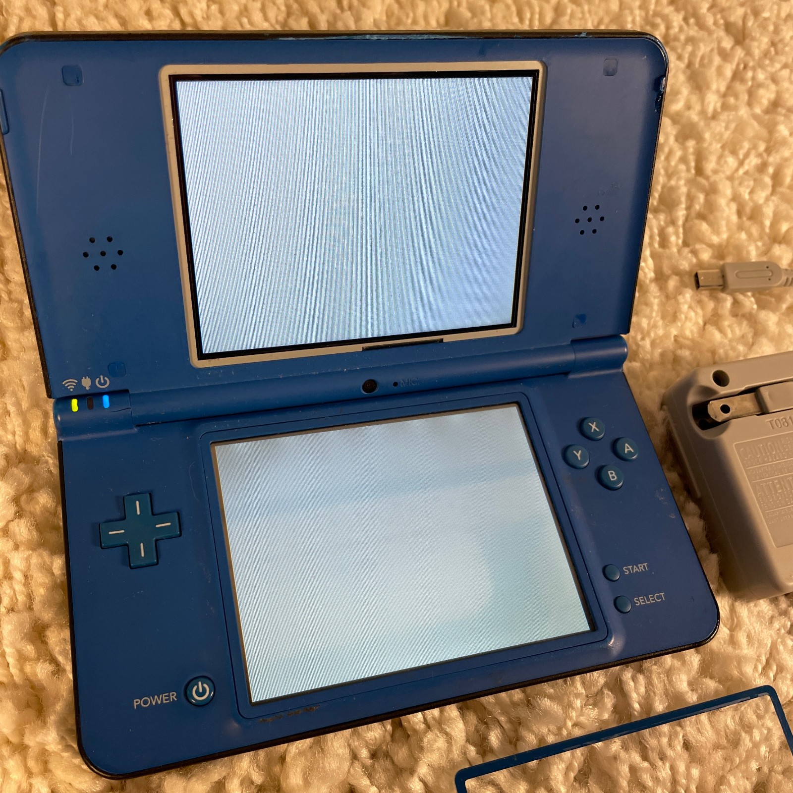 Nintendo DSi XL Midnight Blue Handheld Console System UTL-001 Tested