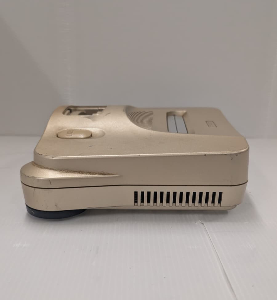 Gold Nintendo 64 Console only N64 Made in Japan Tested condition issues