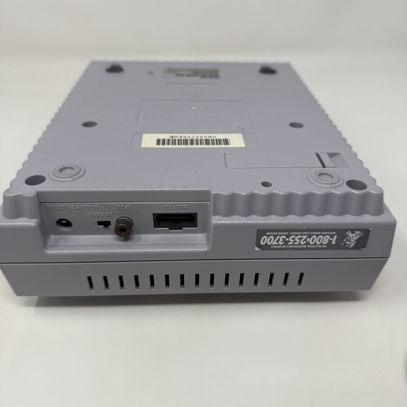 Super Nintendo SNES Console + Cables + Controller Bundle Lot *TESTED* Working