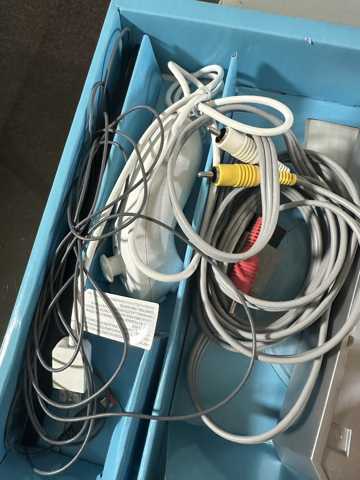 Nintendo Wii Console Complete in Box – Controller Nunchuck Power Chords Tested