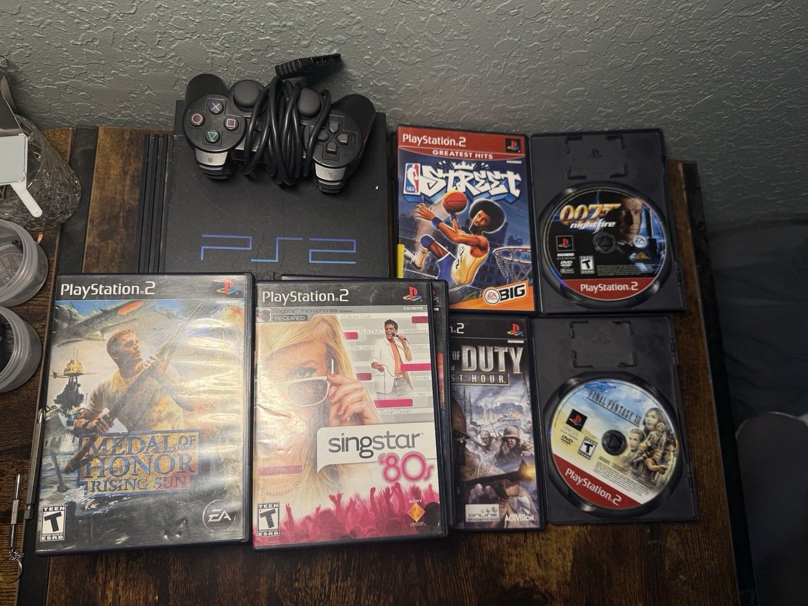 Sony PlayStation 2 Black Console Gaming System SCPH-50001/N