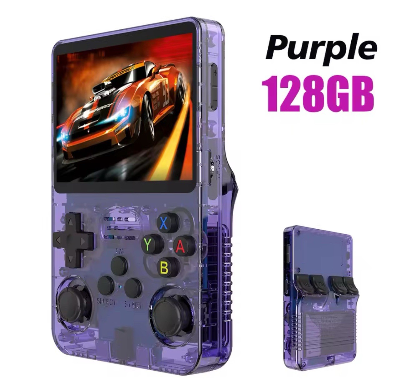 Retro R36S 128G Video Game Console Linux System 3.5 Inch IPS Screen R35s Pro