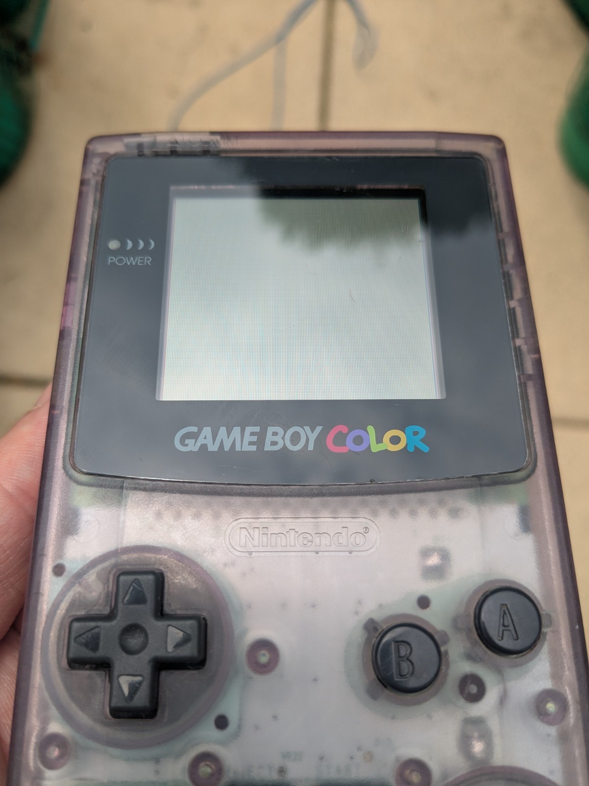Nintendo Game Boy Color Handheld System – Atomic Purple