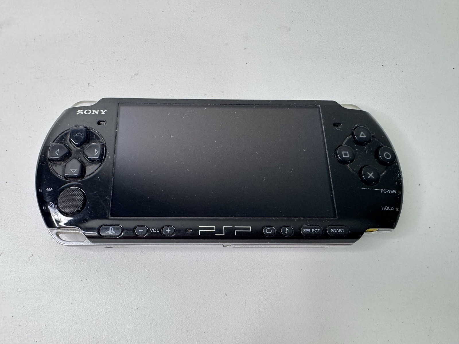 Sony PSP-3001 Portable Console Black Untested No Battery No Charger