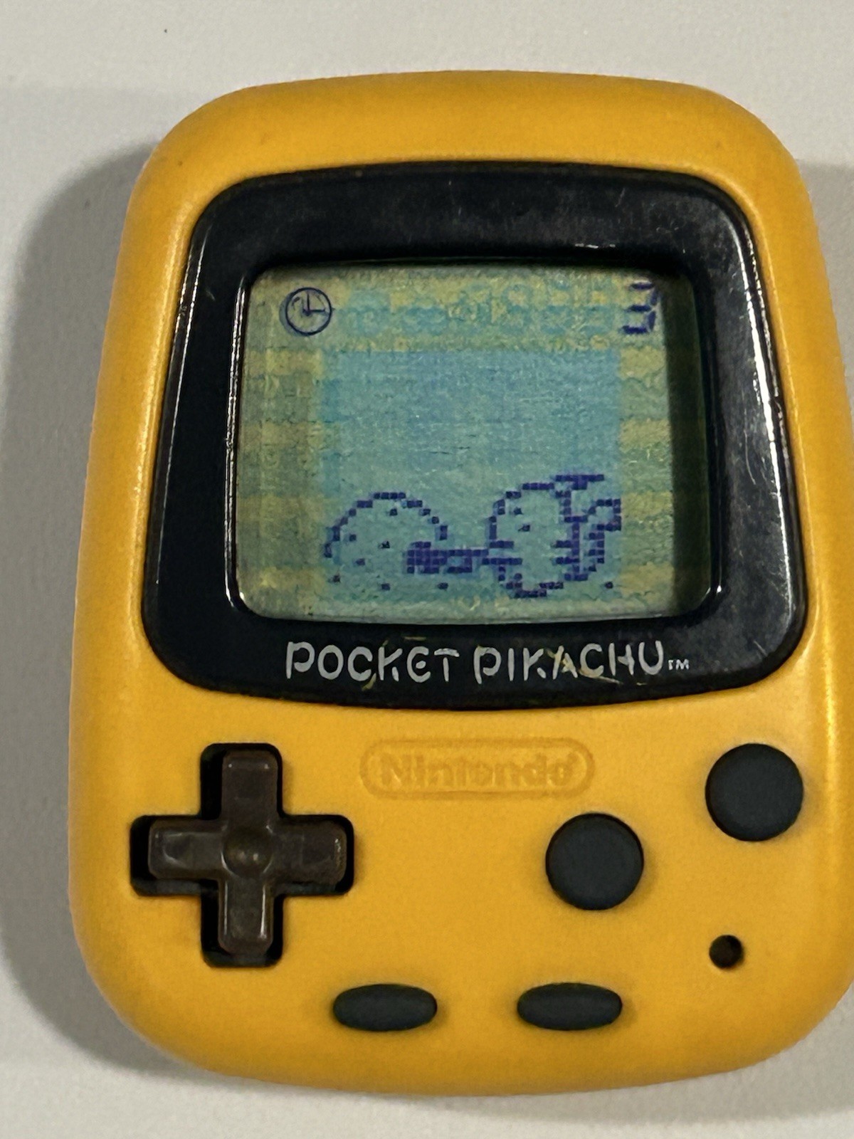 Pocket Pikachu Yellow w/ New Battery – Japan Import – Nintendo -Tested