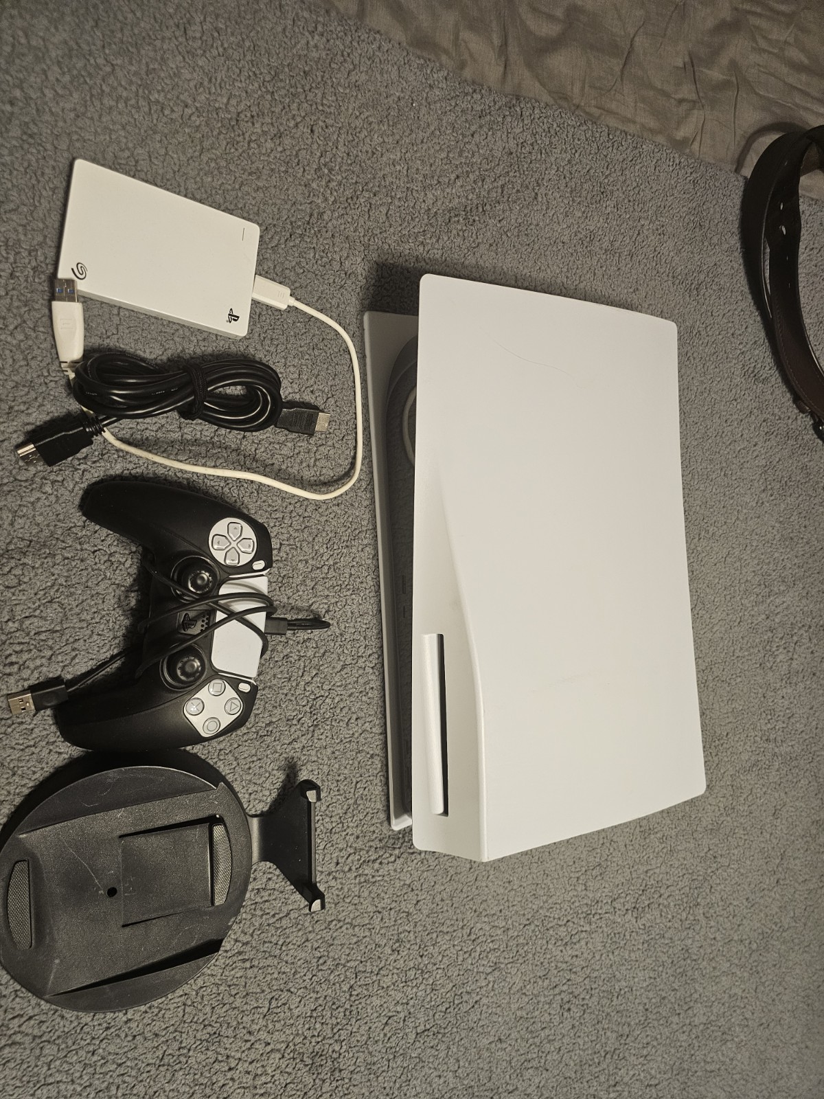 PlayStation 5 Console Disc Edition w additional 2TB Playstation Game drive & GT7