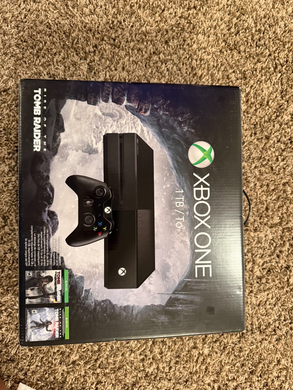 Microsoft Xbox One Rise of the Tomb Raider Bundle 1TB Black Console