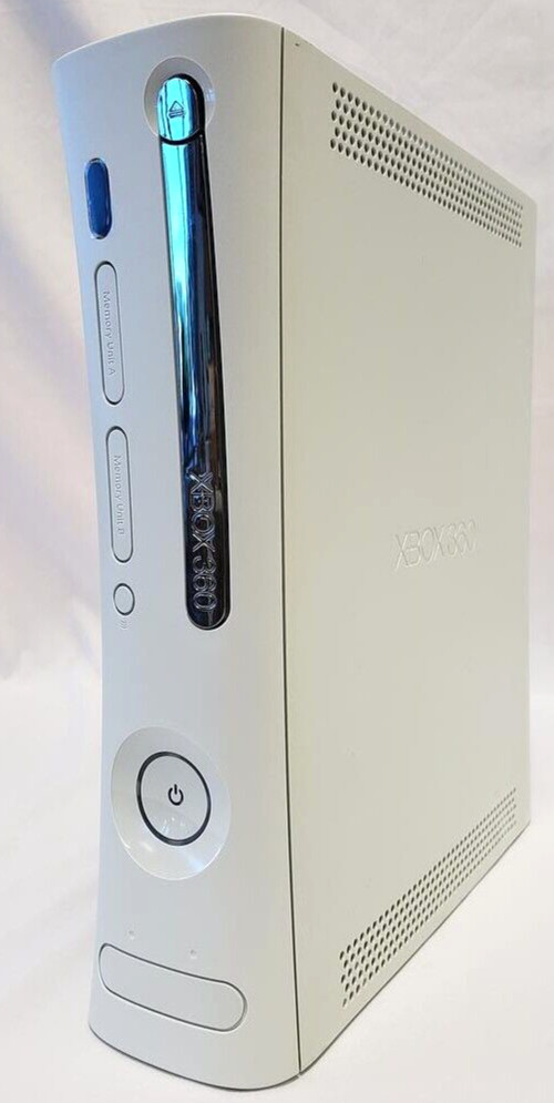 Microsoft XBox 360 Core Matte White Video Game Console Gaming System 20GB HD