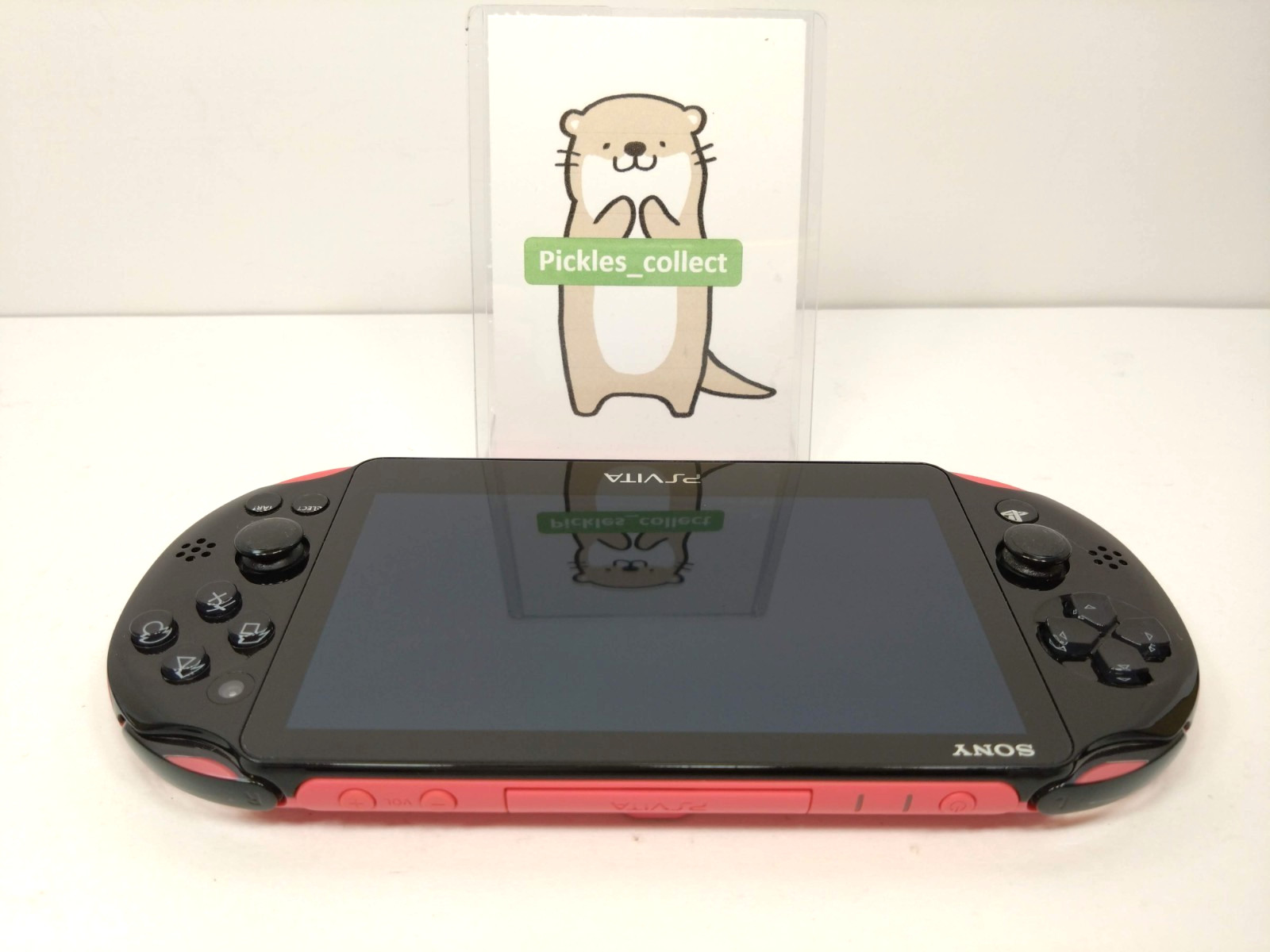 PS Vita Pink Black PCH-2000 ZA15 Console only Wi-Fi PSV Tested Sony 0611G