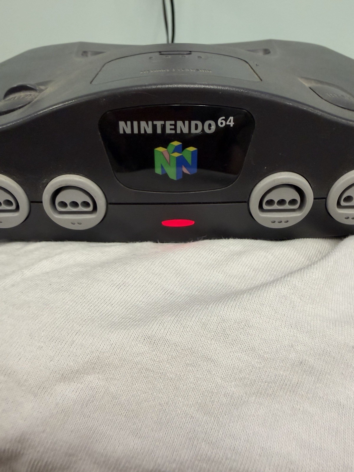 Nintendo 64 Console Gray NUS-001(USA) Vintage 1996 Jumper Pack Powers On
