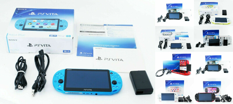 SONY PS Vita PCH-2000 Slim with Box + Accessory Various Color [Excellent]