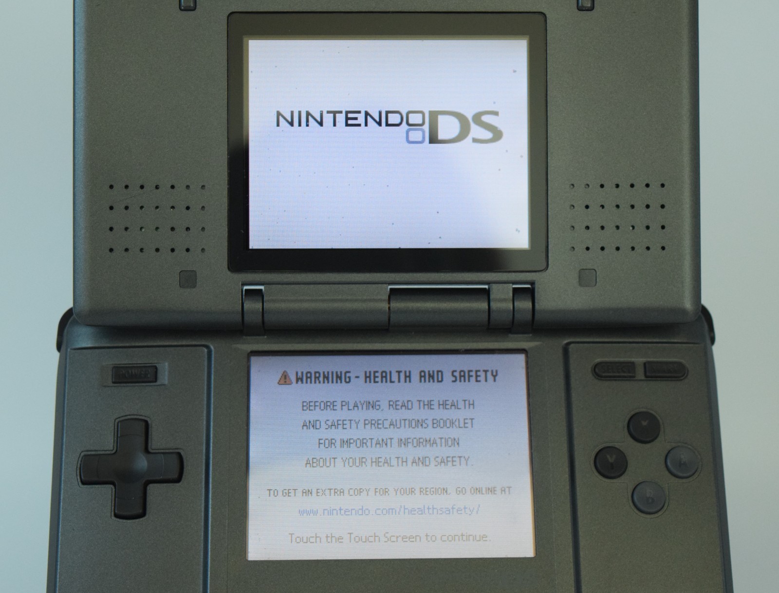 Nintendo Original DS Console Graphite Black Tested Working Japan #2