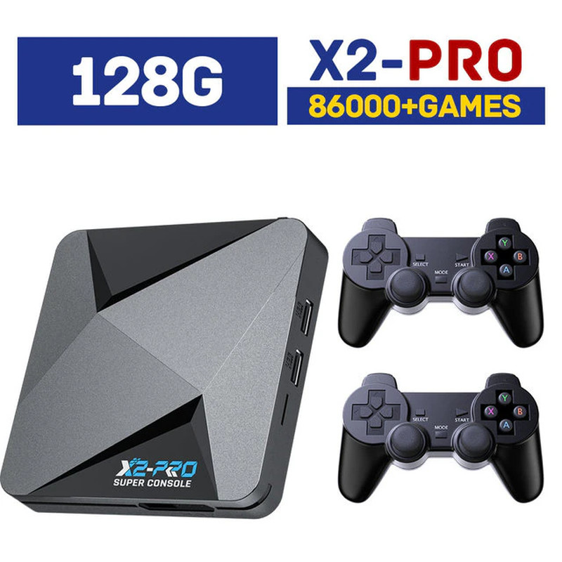 KINHANK Super Console X2 100000 Retro Game Console Psp/Ps1/Sega Saturn/Dc/Mame