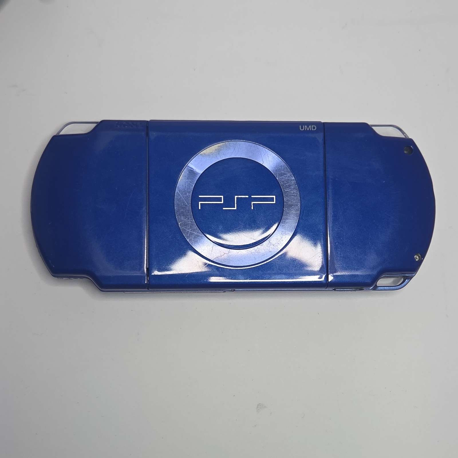 Sony PSP-3000 Blue Handheld System NTSC-U/C Wi-Fi w/ Case & USB Cable & Games