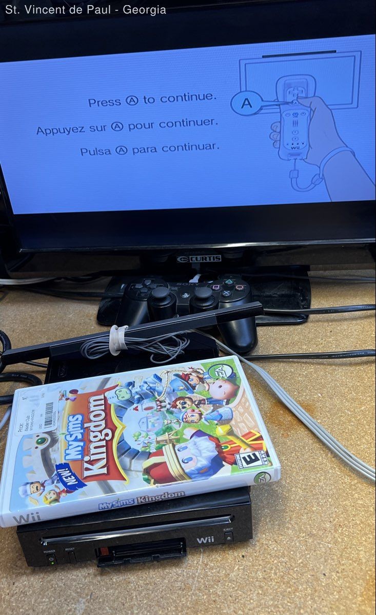 Black Nintendo Wii RVL-101 Console W/ Original Box Great Condition Tested Read