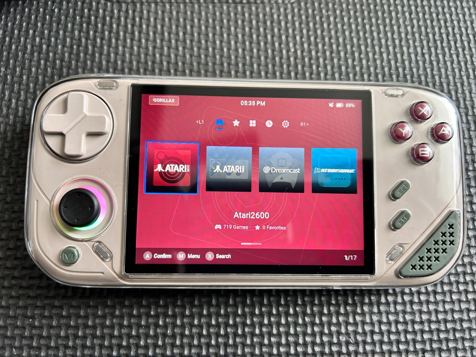 MINILOONG POCKET 1 HANDHELD (DMG) (64GB GAME CARD) (2K GAMES) FREE CASE (GXRG)