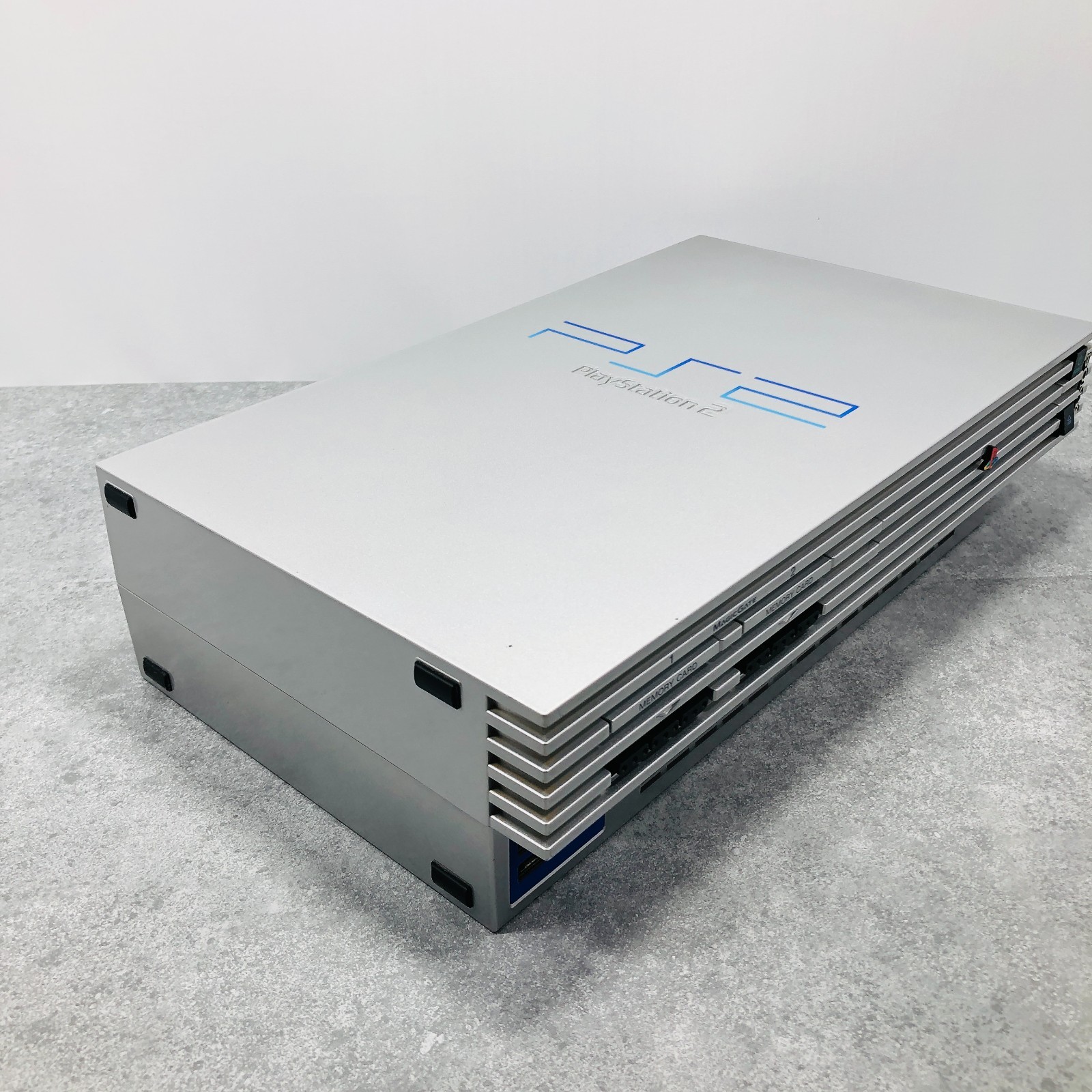 [Ex+5] Sony PS2 / Playstation PS 2 SCPH 39000 Silver Console NTSC-J Japan 06-37