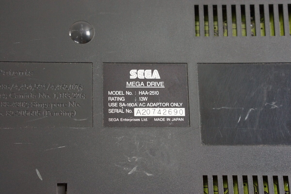 Mega Drive Console System Boxed SEGA HAA-2510 ORIGINAL Ref A20742690