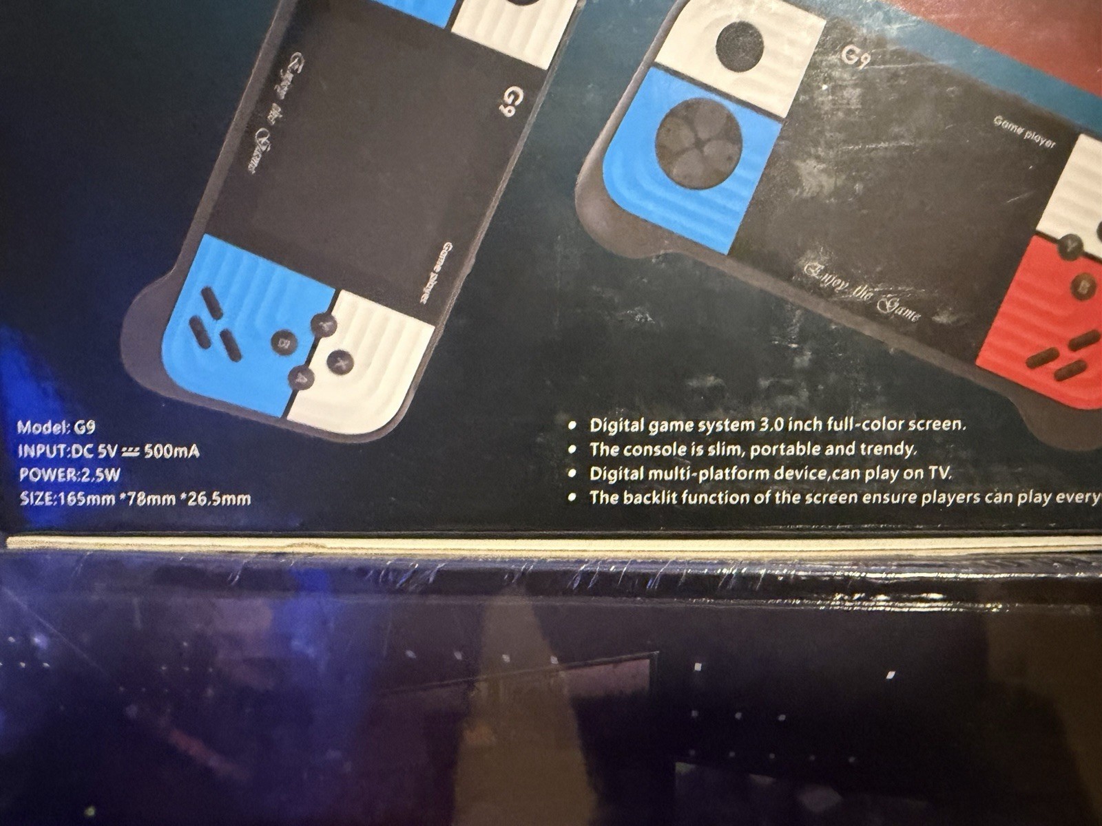 PLAY 20K+ Wireless Console, 2 Player, 3D Game, 4K UHD, AND G9 Handheld W/666