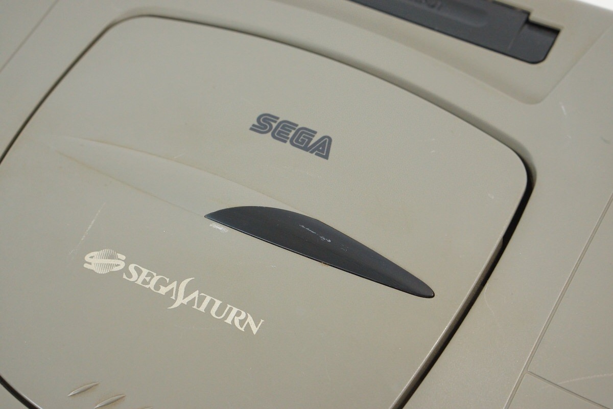 Sega Saturn GREY Console Tested System FREE SHIPPING HST-3200 NTSC-J B50131047