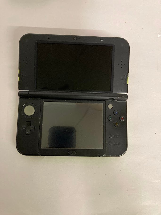 Nintendo New 3DS LL XL Lime Black Region Free Console Only Rank C