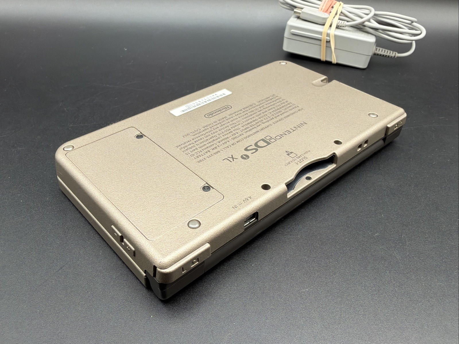 Nintendo DSi XL Bronze Handheld Console Tested Working w/ OEM Nintendo Charger