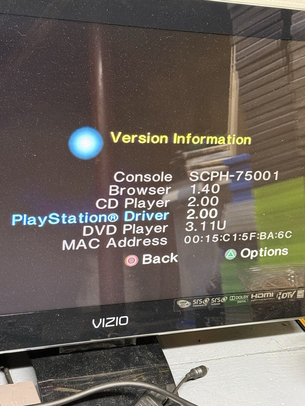 Sony PlayStation 2 PS2 Slim Console SCPH-75001 Bundle OEM Controller + Cables